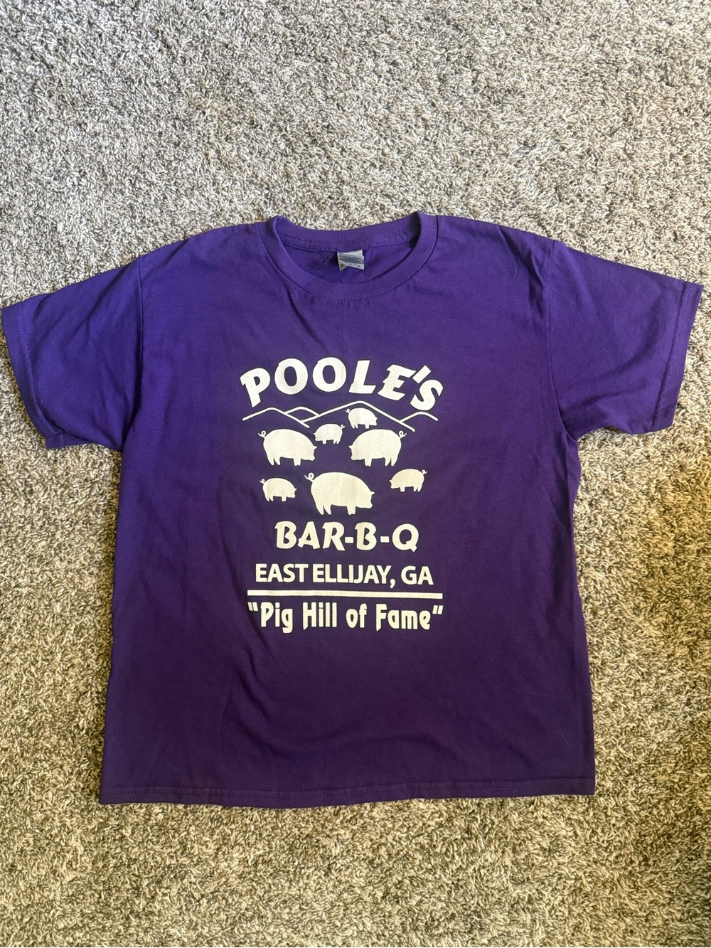 Poole’s BBQ Youth T Shirt